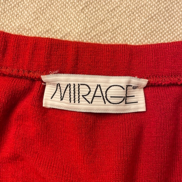 ***LAST CALL*** VINTAGE WOOL BLEND PLEATED SKIRT BY MIRAGE L - Picture 5 of 6
